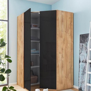 Wimex Eckkleiderschrank Level by fresh to go mit Glastüren