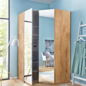 Wimex Eckkleiderschrank Level by fresh to go mit Spiegeltüren