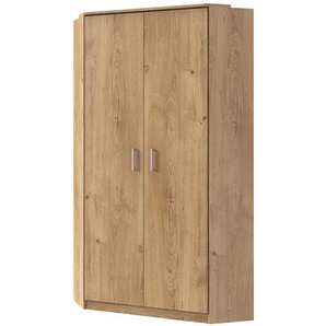 Wimex Eckschrank Julan Plankeneiche Dekor 95x199x95 cm (BxHxT) 2-türig Spanplatte Modern