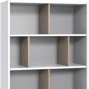 Wimex Regal Norderney Regal hoch B/T/H 90/38/197cm, mit diversen Ablagemöglichkeiten, 12 offene Fächer