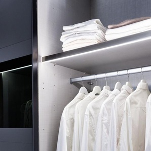 Wimex Schrankleuchte Easy Plus, besonderer Blickfang, warmes Licht, LED fest integriert, Warmweiß, fixierbar an den Einlegeböden, Schrankinnenbeleuchtung
