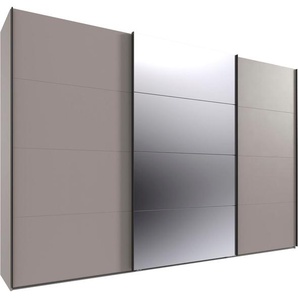 Wimex Schwebetürenschrank Mugano, Made in Germany, Lieferung bis in Deine Etage und Stellort (wähle Deine Ausstattung: Basic oder Premium) 3 Schwebetüren, große Größen, mit oder ohne Spiegel, Metallgriffe