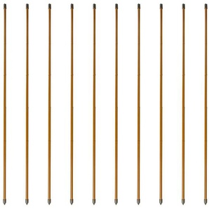 Windhager Rankhilfe Set, 10 St., Stahlpflanzstäbe in Bambusoptik, H: 180 cm
