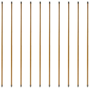 Windhager Rankhilfe Set, 10 St., Stahlpflanzstäbe in Bambusoptik, H: 90 cm