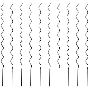Windhager Rankhilfe Set, 10 St., Tomatenstäbe aus Aluminium, H: 180 cm