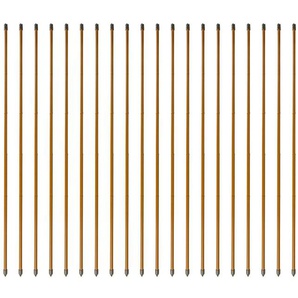 Windhager Rankhilfe Set, 20 St., Stahlpflanzstäbe in Bambusoptik, H: 120 cm
