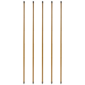 Windhager Rankhilfe Set, 5 St., Stahlpflanzstäbe in Bambusoptik, H: 180 cm