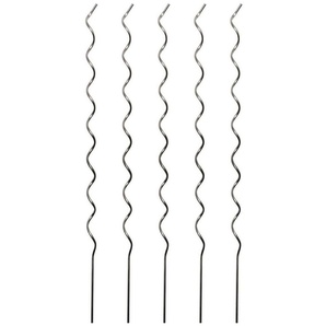 Windhager Rankhilfe Set, 5 St., Tomatenstäbe aus Aluminium, H: 180 cm