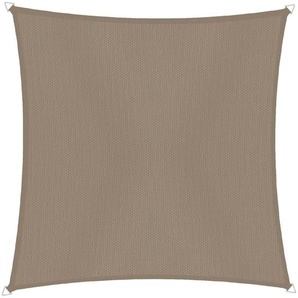 Windhager Sonnensegel Cannes Quadrat, 5x5m, taupe