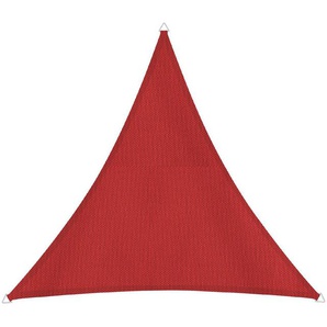 Windhager Sonnensegel Capri Dreieck, 4x4x4m, rot