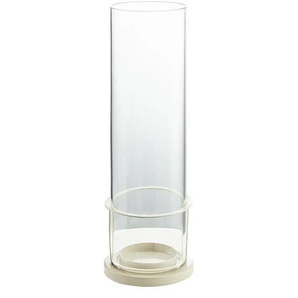 Windlicht | creme | Metall,Glas | 9 cm | 31 cm |