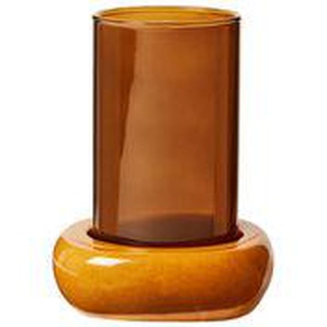 Windlicht Gemini keramik orange - Maison Sarah Lavoine - Orange