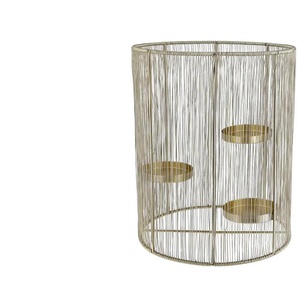 Windlicht - gold - Metall,Eisen - 31 cm - 25.5 | Möbel Kraft