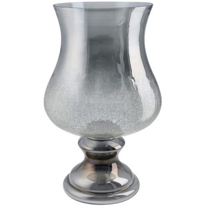 Windlicht | grau | Glas | 41 cm | [25.0] |