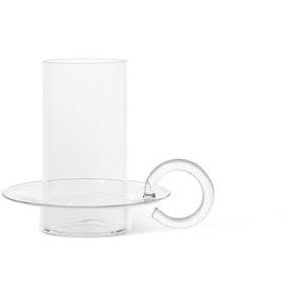 Windlicht Luce glas transparent / Ø 17 x H 14 cm - Glas - Ferm Living - Transparent