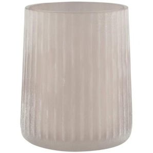 Windlicht   ¦ rosa/pink ¦ Glas ¦ Maße (cm): H: 11  Ø: 9.5