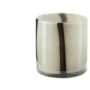HOME STORY Windlicht - weiß - Glas - 16 cm - 15.0 | Möbel Kraft
