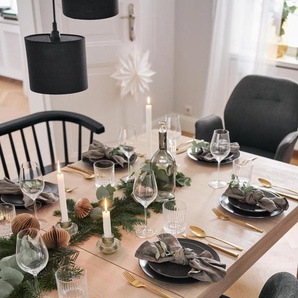 Windsor-Stuhl - Schwarz - Massivholz -