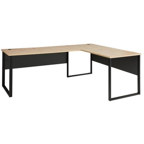 Winkel-Schreibtisch Memphis, Artisan Eiche Nachbildung