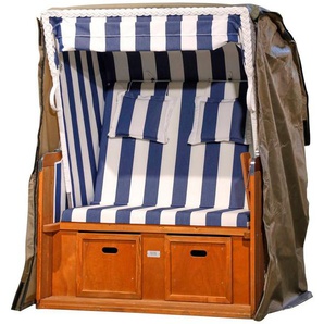 winza outdoor covers Strandkorb-Schutzhülle Premium, BxTxH: 128x105x160/135 cm, UV beständig, 100 % recycelbar, blau