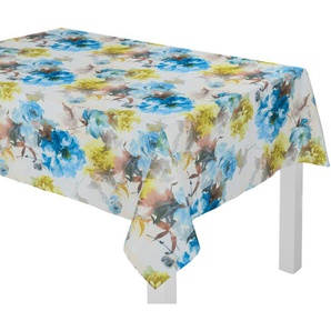 Tischdecke WIRTH MOLINELLA Tischdecken Gr. B/L: 130 cm x 220 cm, eckig, blau Tischdecken