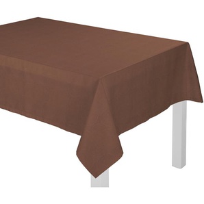 Tischdecke WIRTH Neufahrn Tischdecken Gr. B/L: 130 cm x 220 cm, eckig, braun Tischdecken