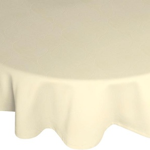 Tischdecke WIRTH Neufahrn Tischdecken Gr. B/L: 130 cm x 190 cm, oval, beige Tischdecken