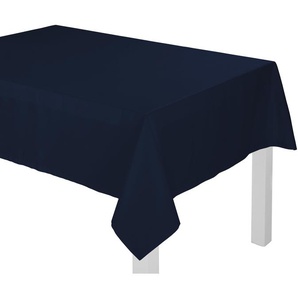 Tischdecke WIRTH NEWBURY Tischdecken Gr. B/L: 150 cm x 300 cm, eckig, blau (nachtblau) Tischdecken