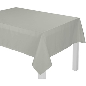 Tischdecke WIRTH Peschiera Tischdecken Gr. B/L: 120 cm x 120 cm, eckig, grau (taupe) Tischdecken