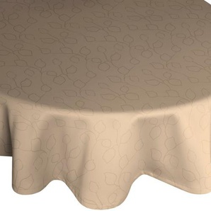 Wirth Tischdecke Westport (1-tlg), Made in Germany, Jacquard Dekostoff, Blatt-Design, Pflegeleicht