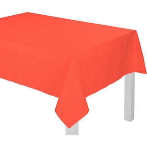 Tischdecke WIRTH WirthNatur Tischdecken Gr. B/L: 130 cm x 220 cm, eckig, rot Tischdecken