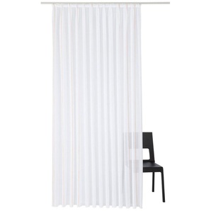 Wirth Vorhang Betsy, Faltenband (1 St), halbtransparent, Store