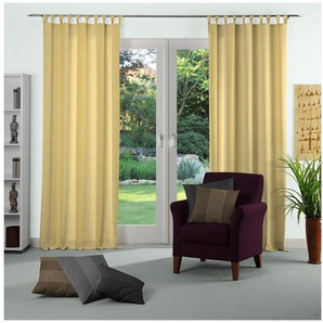 Wirth Vorhang Niederau, Schlaufen (1 St), blickdicht, Jacquard