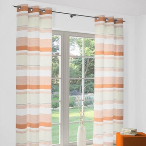 Wirth Vorhang Novara, Ösen (1 St), blickdicht, Jacquard