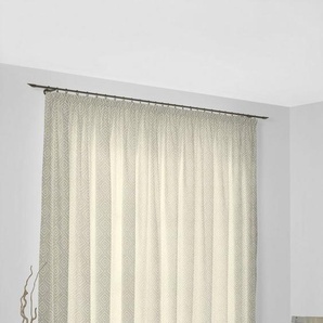 Wirth Vorhang Telfort, Kräuselband (1 St), blickdicht, Jacquard