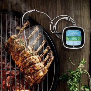 WMF Bratenthermometer Grillthermometer Digitales Thermometer Touchdisplay Timer
