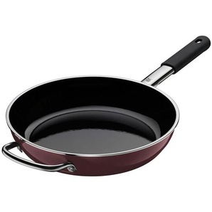 WMF Bratpfanne Fusiontec Rosequarz, Altrosa, Metall, 3,0 L, rund, breiter Schüttrand, Kochen, Pfannen, Bratpfannen