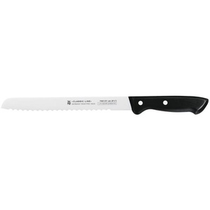 WMF Brotmesser Classic Line, Metall, Kunststoff, 34 cm, ergonomischer Griff, Kochen, Küchenmesser, Brotmesser