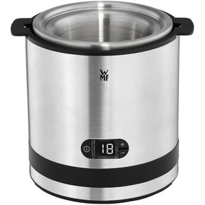 WMF Eismaschine Küchenminis, Edelstahl, Metall, 0,3 L, 20.9x19.4x37.2 cm, Zeitsteuerung, Countdown-Funktion, Küchengeräte, Sonstige Küchengeräte