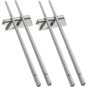 WMF Essstäbchen, Edelstahl, Metall, 6-teilig, 9.5x2.3x25.1 cm, Essen & Trinken, Besteck, Besteck-Sets