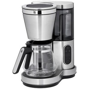 WMF Filterkaffeemaschine, Schwarz, Edelstahl, Glas, 1,25 L,1250 ml, 33.8 cm, BPA-frei, Wassertank abnehmbar, Warmhalteplatte, Tropf-Stopp-Funktion, Wassernachfüllanzeige, Küchengeräte, Kaffeemaschinen & Zubehör