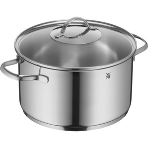 WMF Fleischtopf Provence Plus, Cromargan® Edelstahl Rostfrei 18/10 (2-tlg), breiter Schüttrand, elegant, langlebig, spülmaschinengeeignet