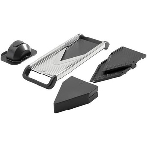 WMF Gemüsehobel Top Tools, Edelstahl, Metall, 12.5x37 cm, mit Fingerschutz, Kochen, Küchenhelfer, Küchenhobel