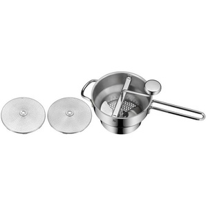 WMF Passiersieb, Silber, Metall, 11.5 cm, rostfrei, Einsatz auswechselbar, Kochen, Küchenhelfer, Sonstige Küchenhelfer