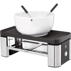 WMF Raclette und Fondue-Set KÜCHENminis für Zwei Raclettes silberfarben (silberfarben, schwarz) Raclette