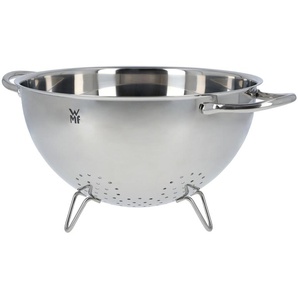 WMF Salatseiher  Gourmet ¦ silber ¦ Edelstahl, Cromargan® Edelstahl rostfrei 18/10 teilmattiert ¦ Maße (cm): H: 14  Ø: 24