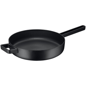 WMF Sauteuse Flavour, (1-tlg), 3,4 Liter, Gusseisen-Kochgeschirr, Emaille, moderne Eleganz, Induktion