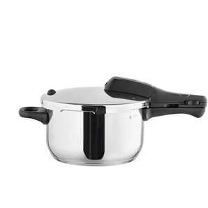 WMF Schnellkochtopf 4 5 Liter Perfect ¦ silber ¦ Edelstahl ¦ Maße (cm): H: 13,5  Ø: 22