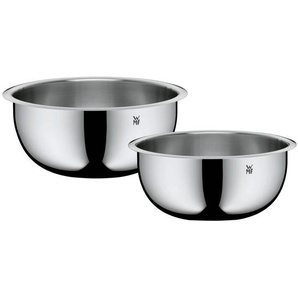 WMF Schüsselset Gourmet, Silber, Metall, 2-teilig, rund, Essen & Trinken, Geschirr, Schalen & Schüsseln, Sonstige Schüsseln