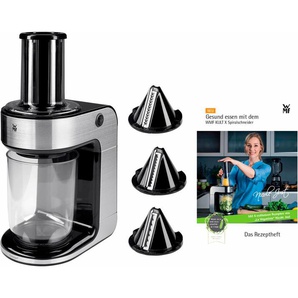 WMF Spiralschneider KULT X Zerkleinerer mit 3 Schneideeinsätzen silberfarben (cromarganmatt) Spiralschneider Zerkleinerer
